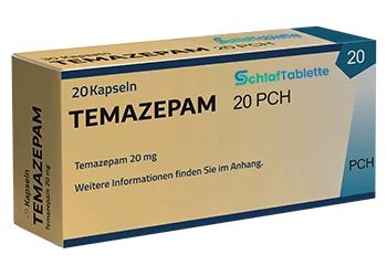 Temazepam 20 mg 20 Kapseln Schlaftablette.net
