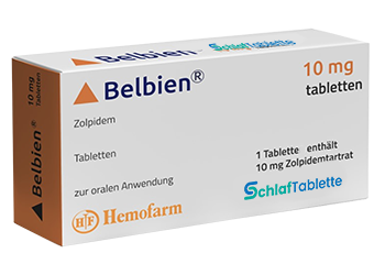 Zolpidem Belbien 10mg 30 Tabletten Schlaftablette.net