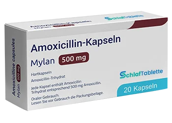 Amoxicilline Sandoz 500mg 30 Capsules