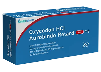 Oxycodon HCl 40mg 1 Tablette-schlaftablette.net