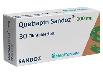 Quetiapin 100 mg 30 Tabletten Schlaftablette.net
