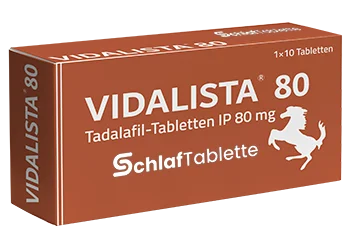 Vidalista 80MG 10 Tabletten Schlaftablette.net