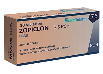 Zopiclon kaufen 7.5 mg BLAU Tabletten Schlaftablette.net